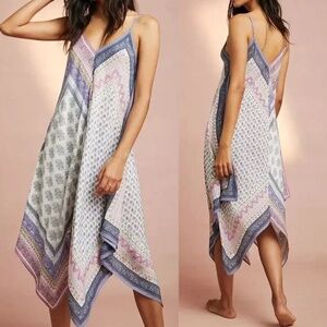 Anthropologie Floreat multi pattern scarf dress Size XS/small